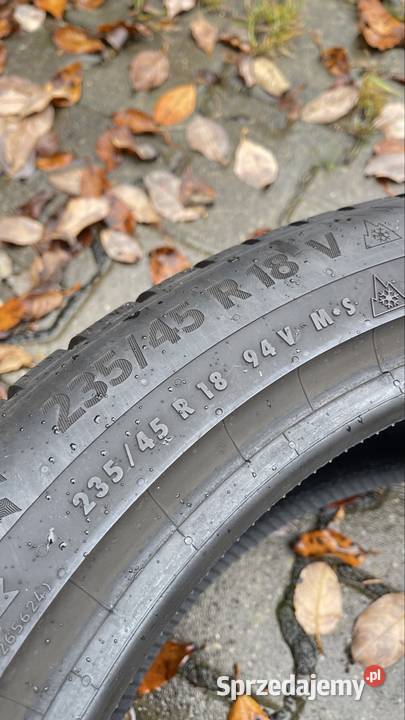 Opony zimowe Continental 23545R18 Samochodowe Dąbrowa Górnicza