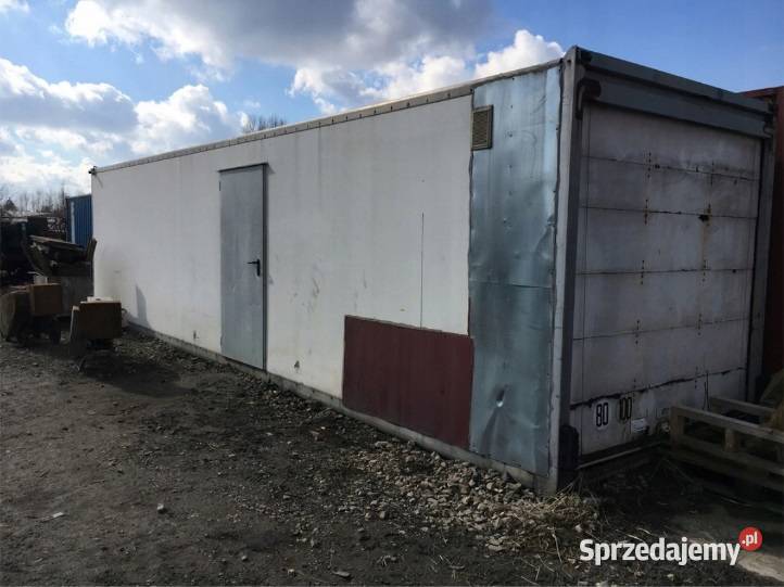 KONTENER WARSZTATOWY MAGAZYNOWY IZOTERMA 10M Tarnów
