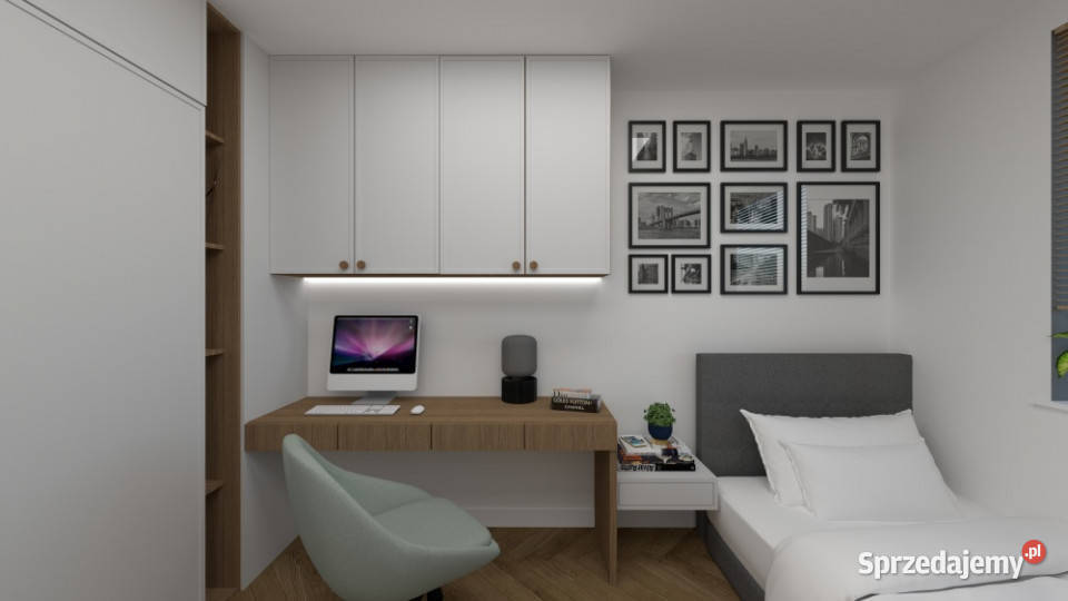 Mieszkanie pod Krakowem 86m2 z ogródkiem i balkon Sprzedaż Gaj