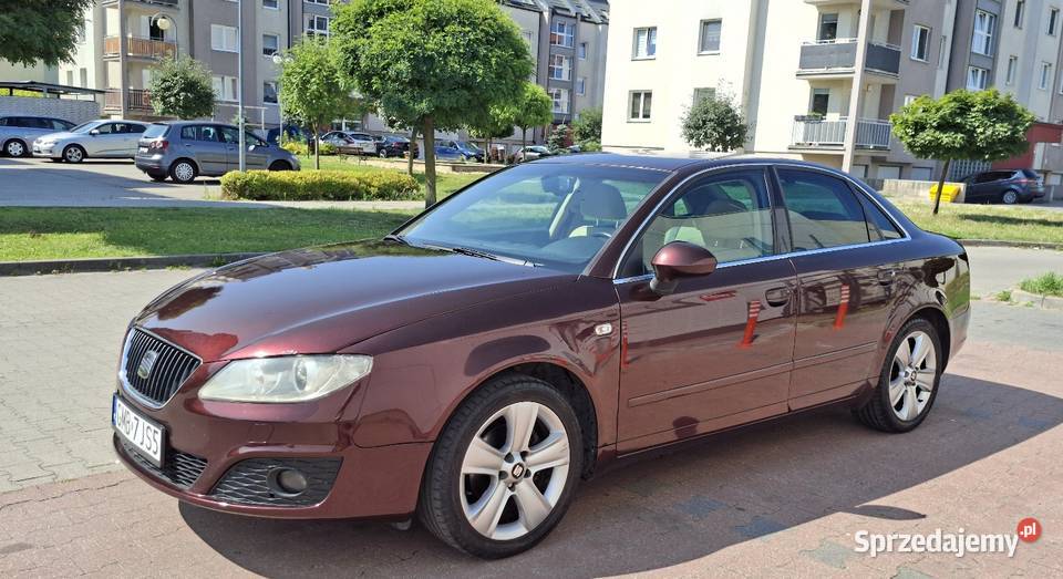 SEAT EXEO 16 MPIGAZ MOŻLIWA ZAMIANA kupiony w polskim salonie Malbork sprzedam