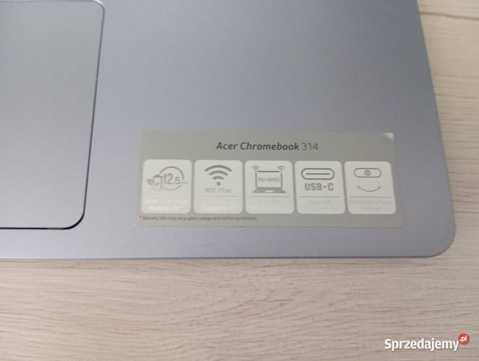 Laptop Acer chromebok 4GB Hrubieszów