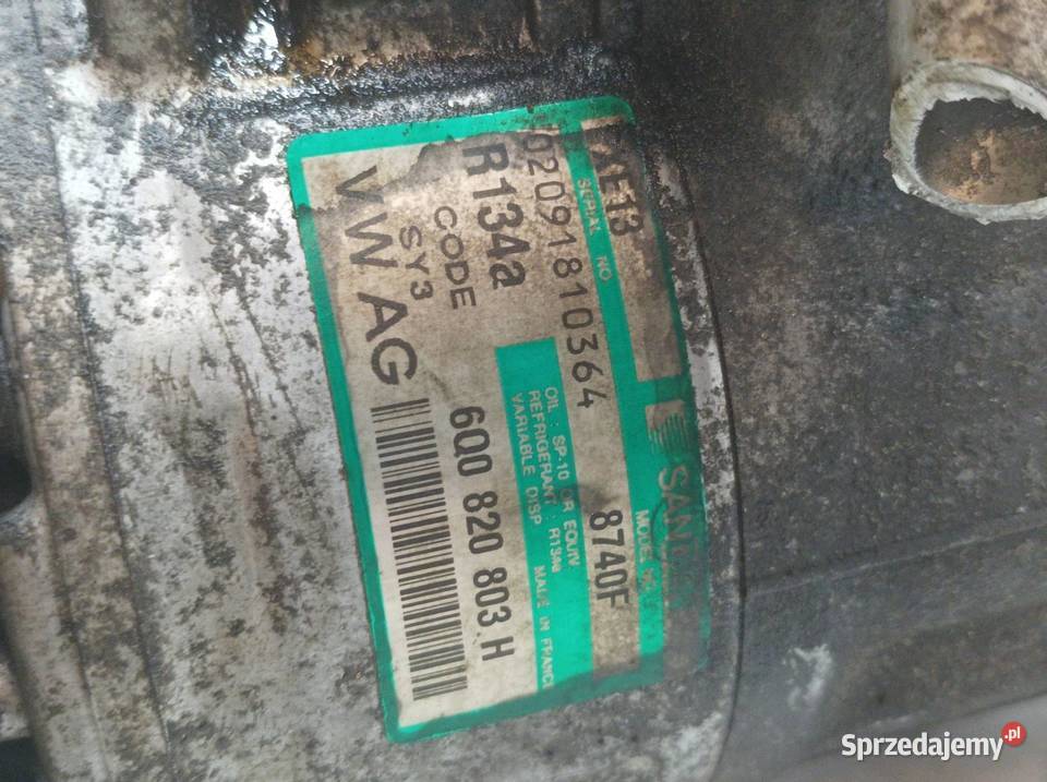 SPRĘŻARKA KLIMATYZACJI 6Q0820803H 14 TDI Skoda