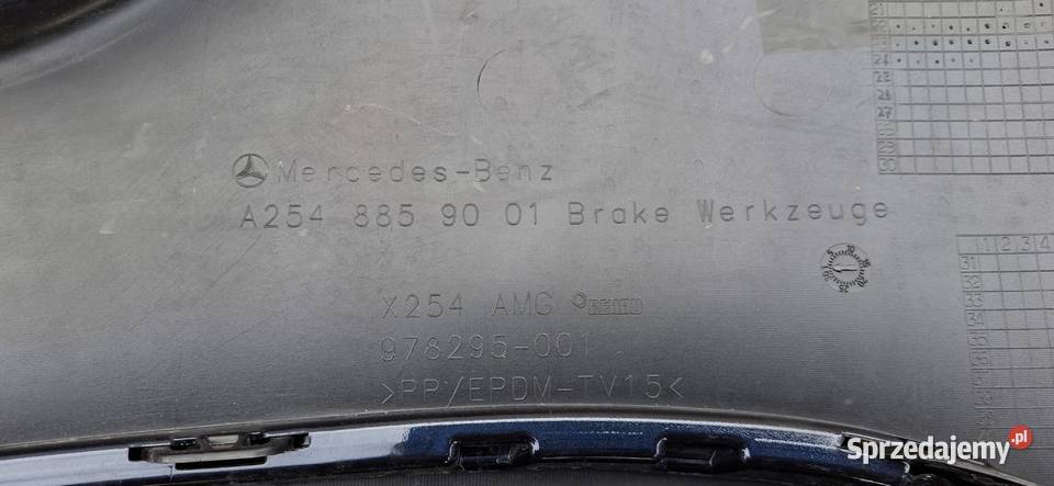 MERCEDES GLC W254 X254 AMG ZDERZAK TYŁ DOKŁADKA Bieleń