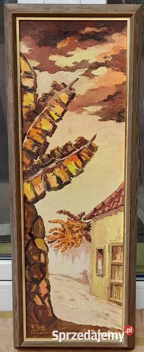 F Tely Teneryfa obraz olejny Malarstwo Iłża