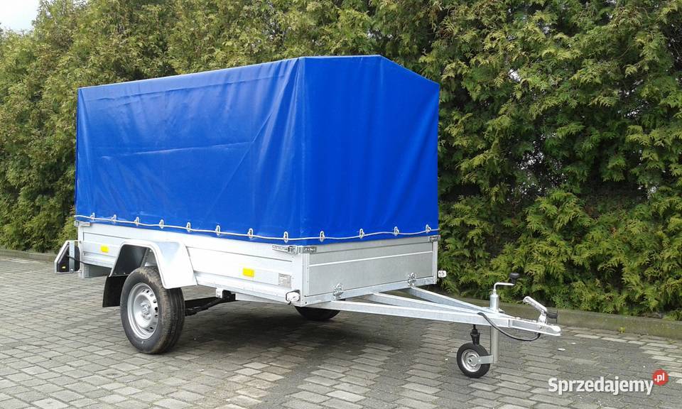 Przyczepa Rydwan 250x130x130 jednoosiowa resor Wieluń
