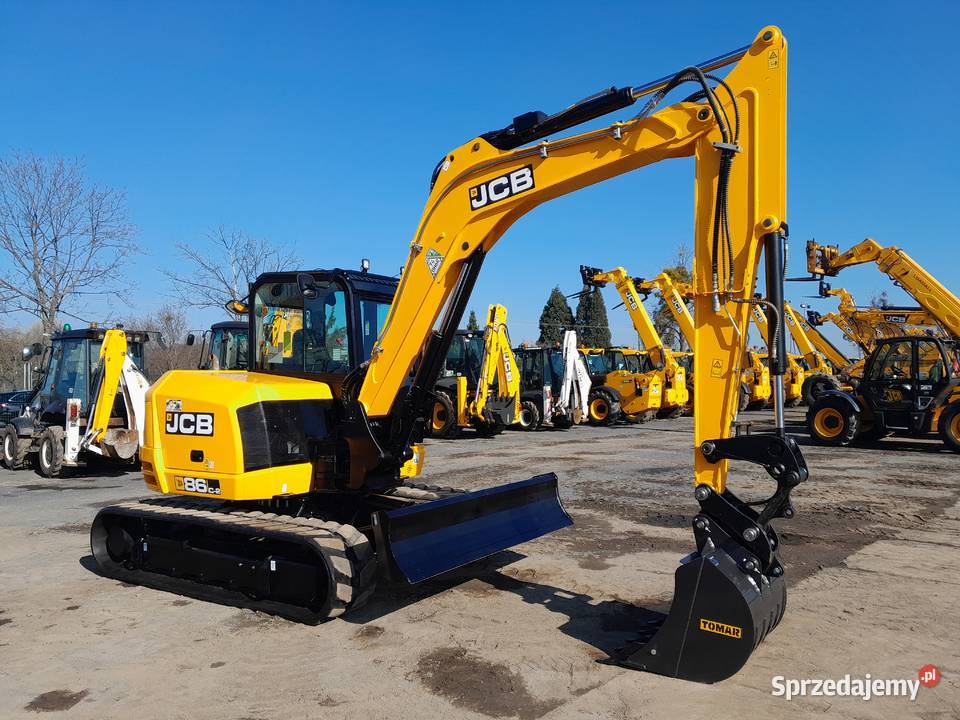 JCB 86C2 2022R KOPARKA GĄSIENICOWA 8 TON 86C1 Krotoszyn