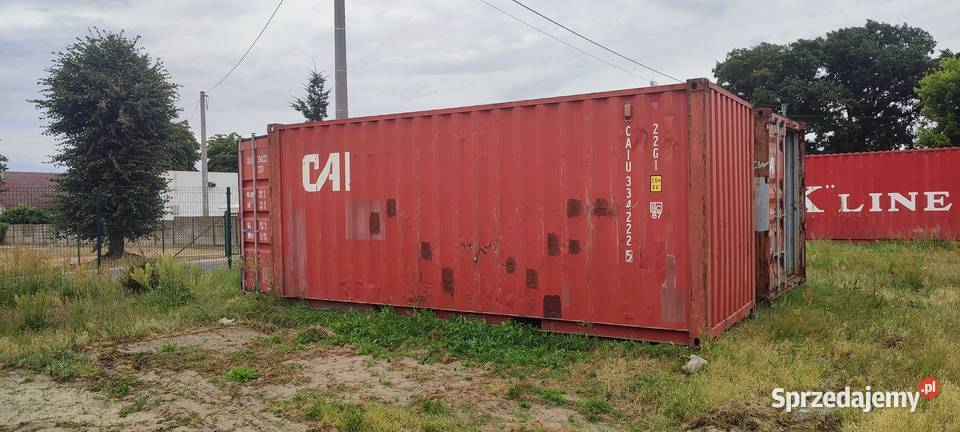 Kontener 20stopowy Transport Wielkopolska Lubinia Mała sprzedam