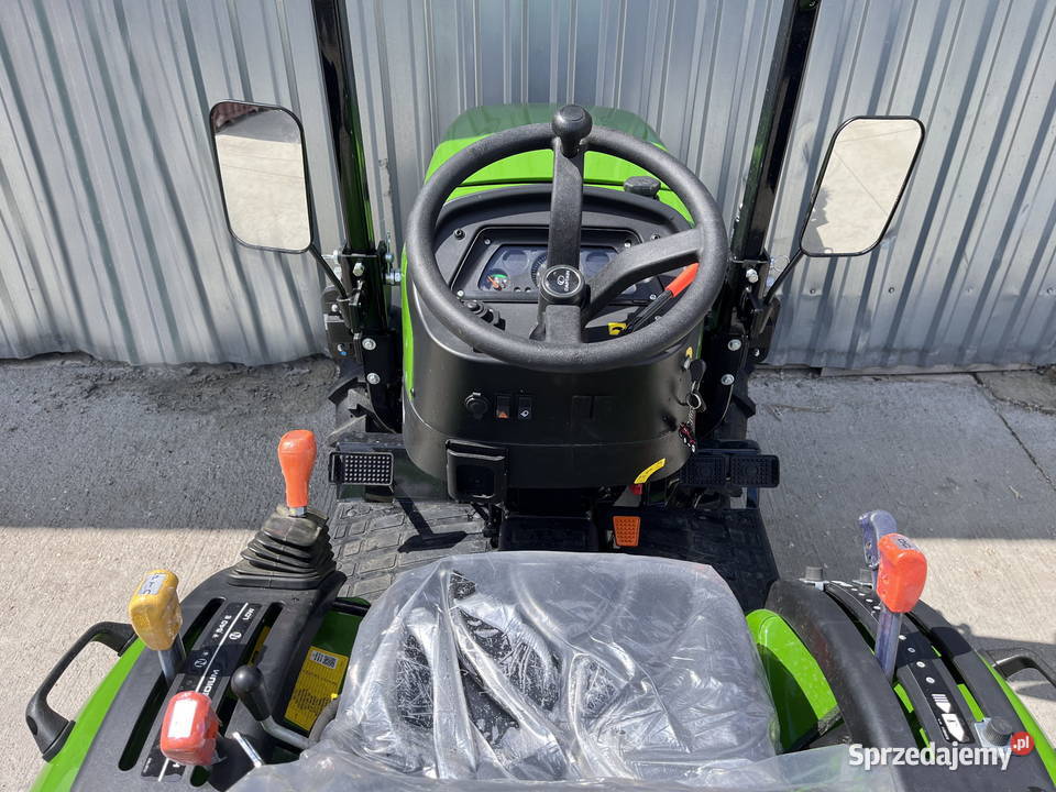 Traktor Ciągnik rolniczy Komunalny osprzęt Pług Busko-Zdrój