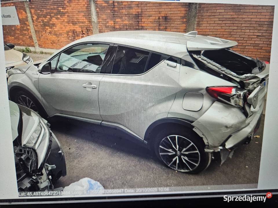 Toyota CHR hybryda srebrny podkarpackie Jasło sprzedam