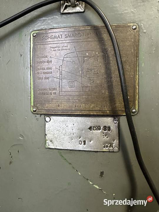 Frezarka FWA 41 M Pruszcz Gdański