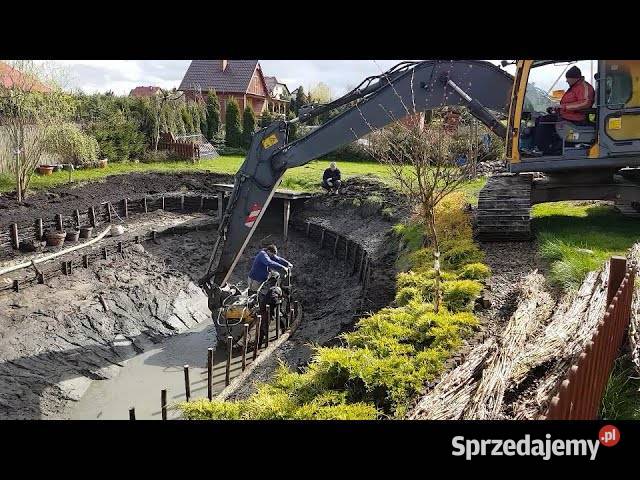 Koparka Ładowarka wywrotka Roboty ziemne drogi Radecznica