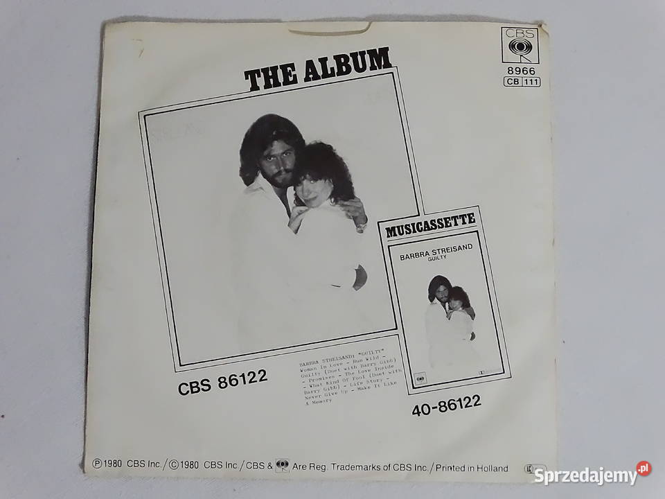 Barbra Streisand Woman In Love Label CBS CBS lubelskie Biłgoraj
