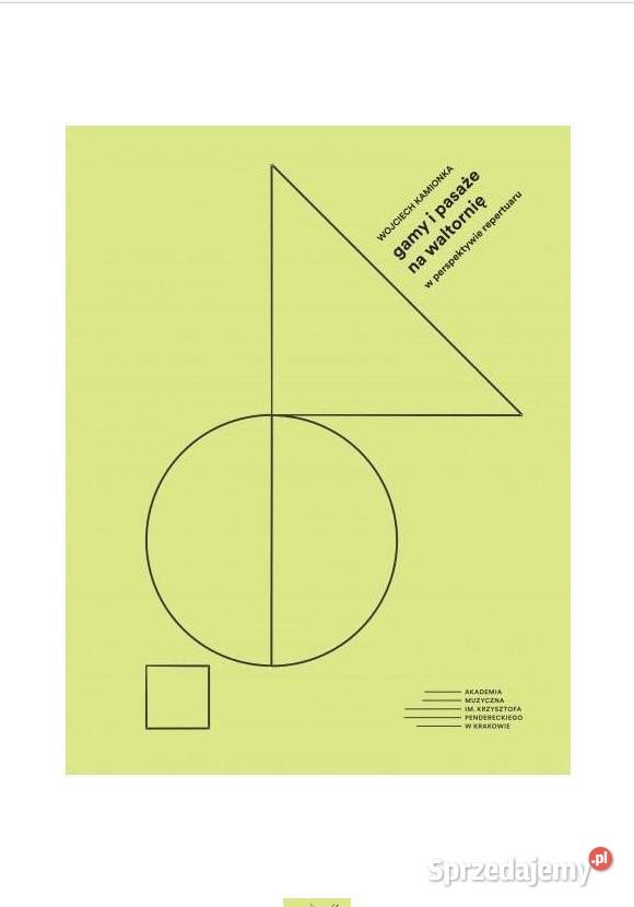 Gamy i pasaże na waltornię w perspektywie łódzkie Łódź sprzedam