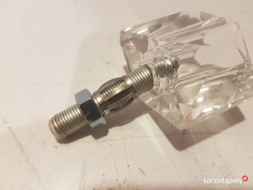 Klosz do lampy na G4 otwór 10mm przezroczysty mazowieckie Warszawa