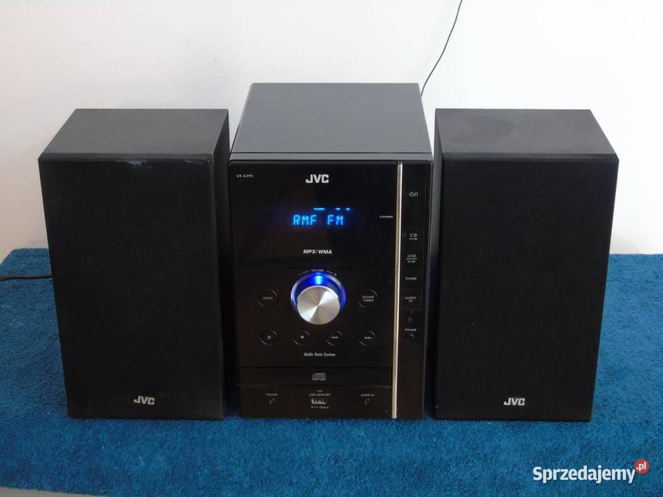 Wieża JVC CAUXG395 CD USB mp3 kolumny WYSYŁKA podkarpackie