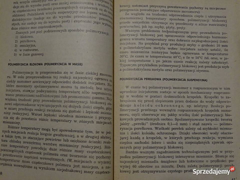 TECHNOLOGIA TWORZYW SZTUCZNYCH 2 CZĘŚCI BUKOWSKI technika, nauki techniczne