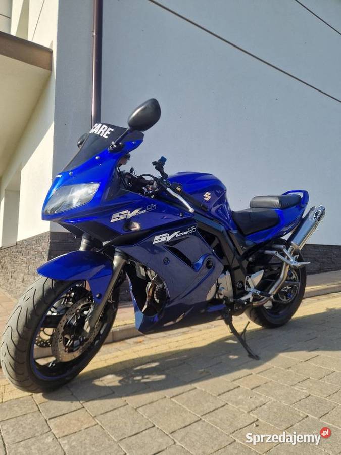 Suzuki SV 650S 2005 w pełni sprawny świeże niebieski Kraśnik