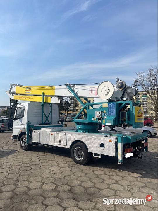 Żuraw Ciesielski dźwig dekarski Klaas K 2834 Kiełczewo