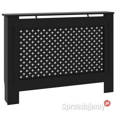 vidaXL Osłona na kaloryfer czarna 112x19x815 Osłony na kaloryfer sprzedam