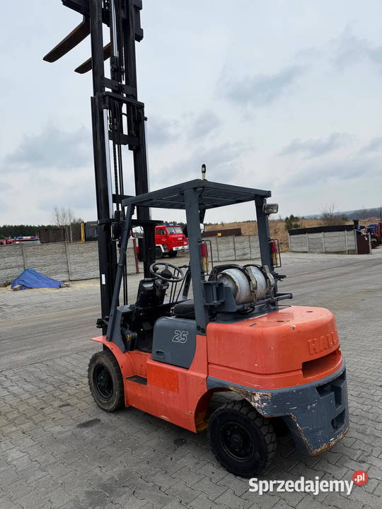 wózek widłowy HALLA FG25 Triplex 430m przesuw Działoszyn