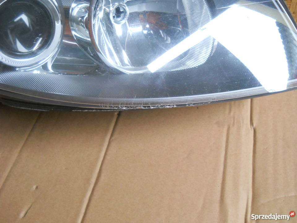 RENAULT SCENIC II LAMPA PRAWA XENON osobowe Oświetlenie dolnośląskie Siechnice