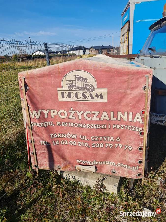 Plandeka na przyczepkę 3m x 15m x 16m Dąbrowa Tarnowska