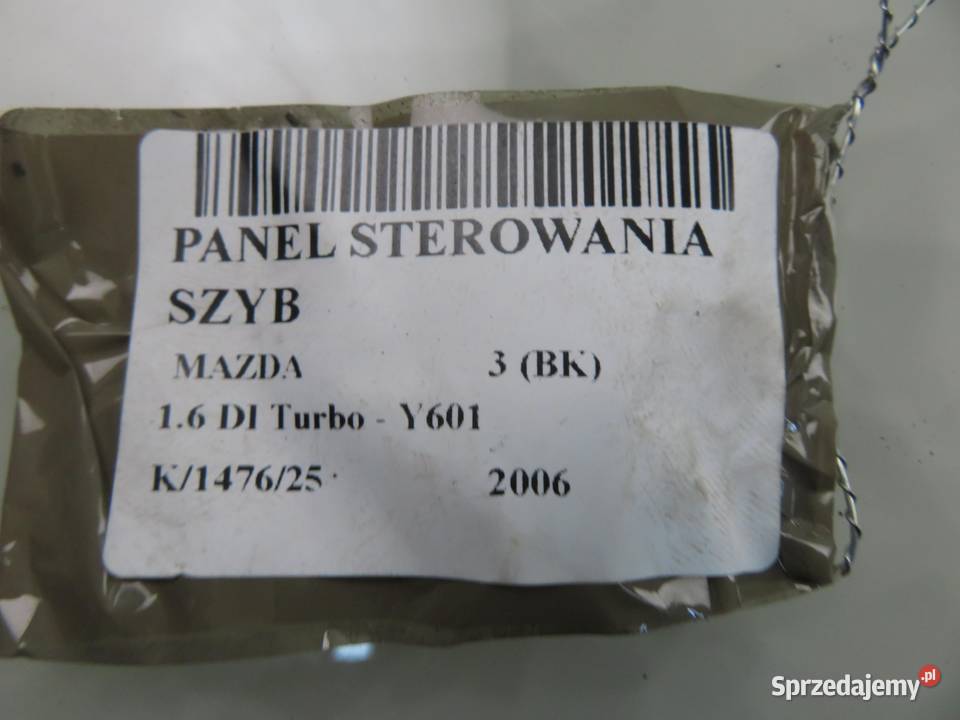 PANEL SZYB MAZDA 3 BK 03123000BP4L osobowe