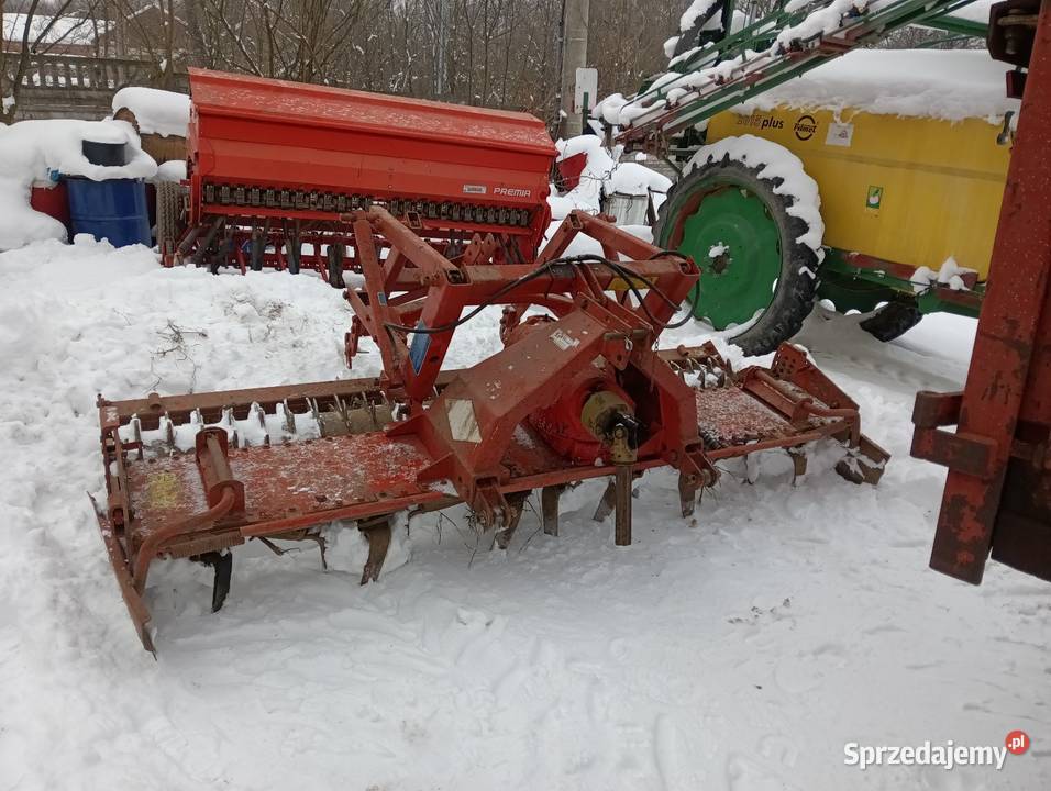 Kuhn HRB zestaw uprawowo siewny siewnik Brona lubelskie Kraśnik