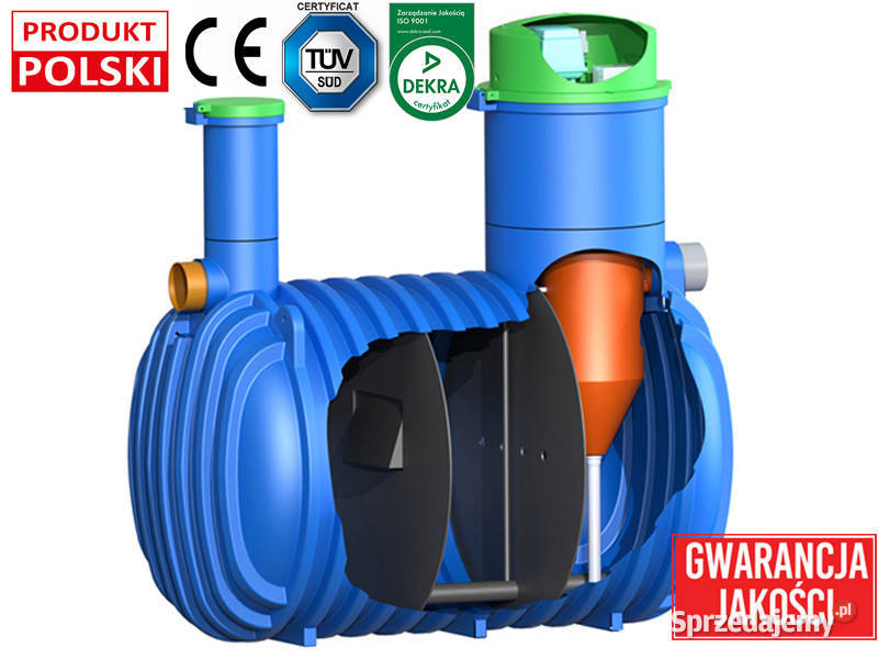 PRZYDOMOWA OCZYSZCZALNIA ŚCIEKÓW BDH 8 Hydraulika i armatura dolnośląskie Wrocław