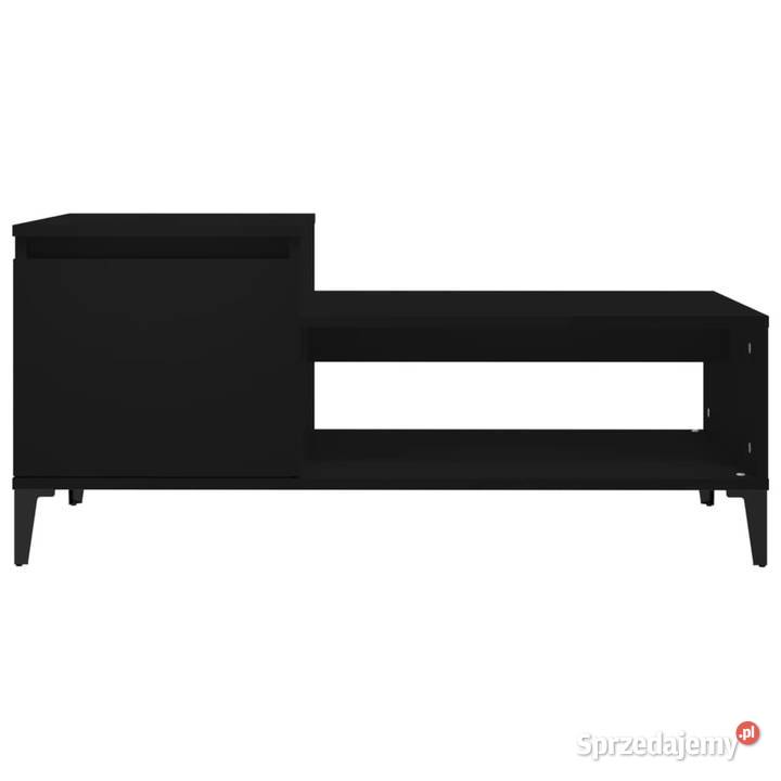 Stolik kawowy czarny 100x50x45 materiał sprzedam