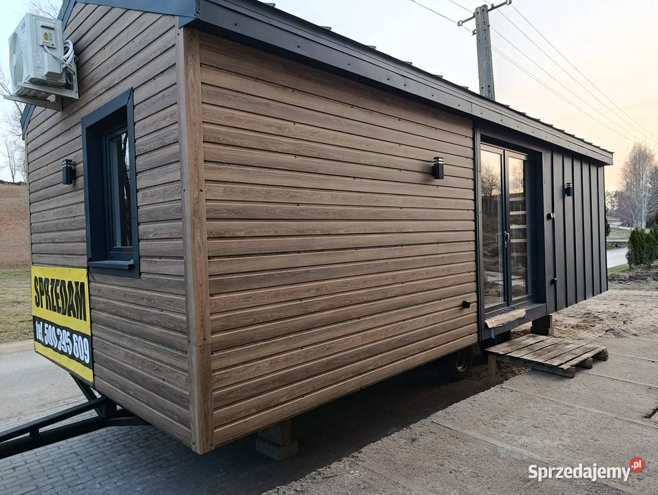 Domek mobilny 920x 380 podlaskie Biała Woda sprzedam