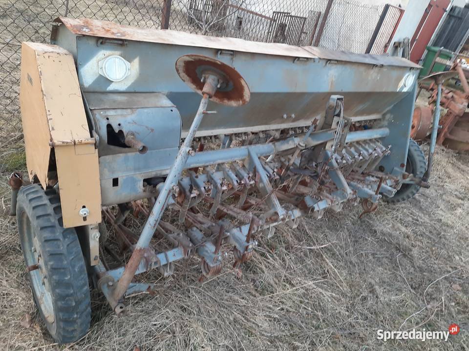 Siewnik poznaniak 27m orginalzaprawiarka Obrowo