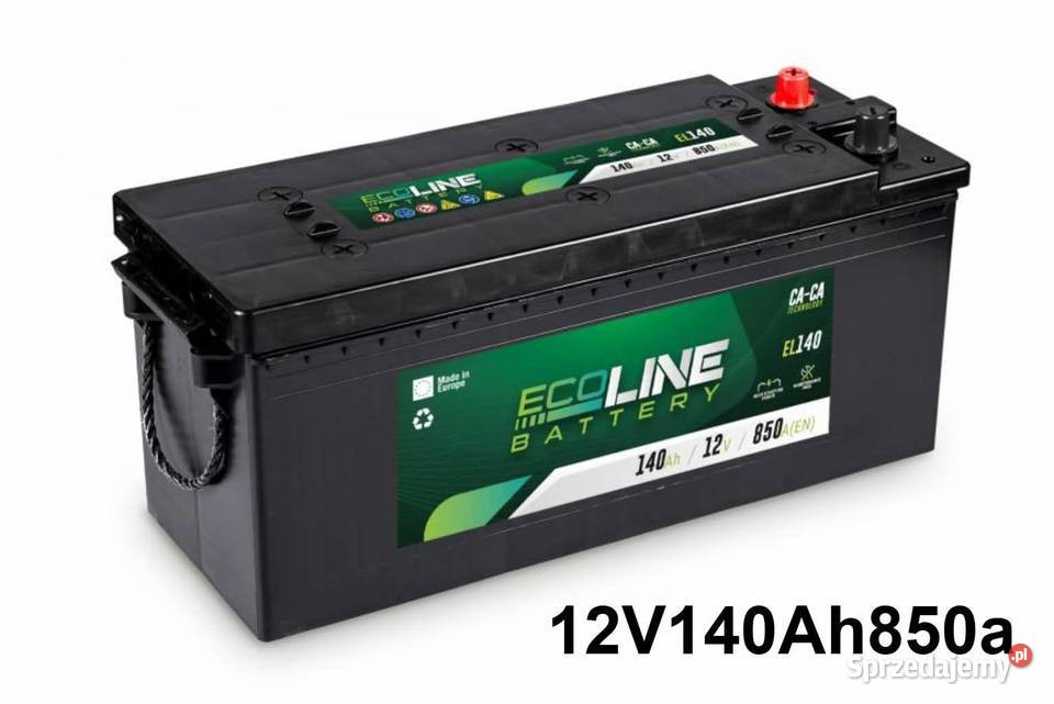 Akumulator 12V 140ah ECOLINE JENOX Siedlce