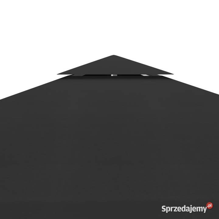 2poziomowe zadaszenie altany 310 gm 3x3 m czarne Pozostałe Warszawa