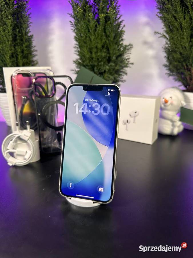 iPhone 14 128GB Bateria 100 Stan Idealny Pudełko Warszawa