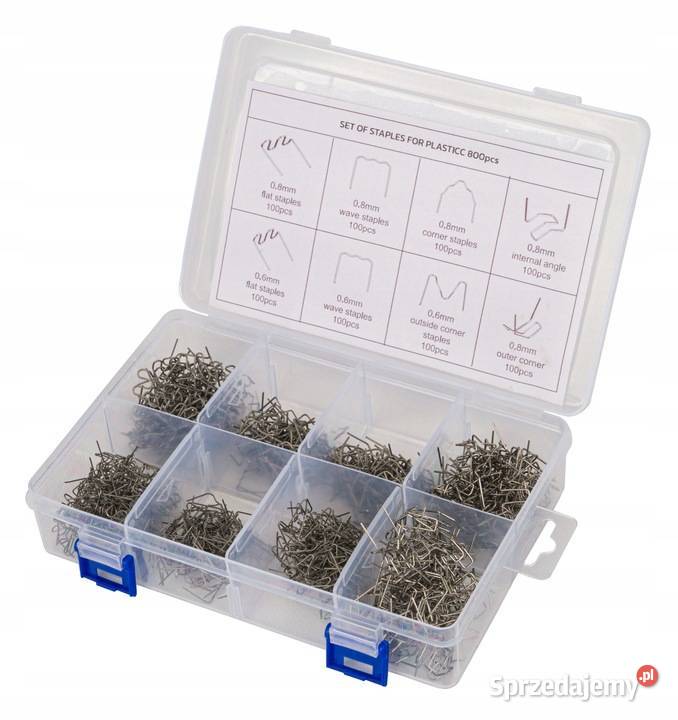 Zszywki DO ZGRZEWARKI PLASTIKU Zszywacza 8 Typów Katowice