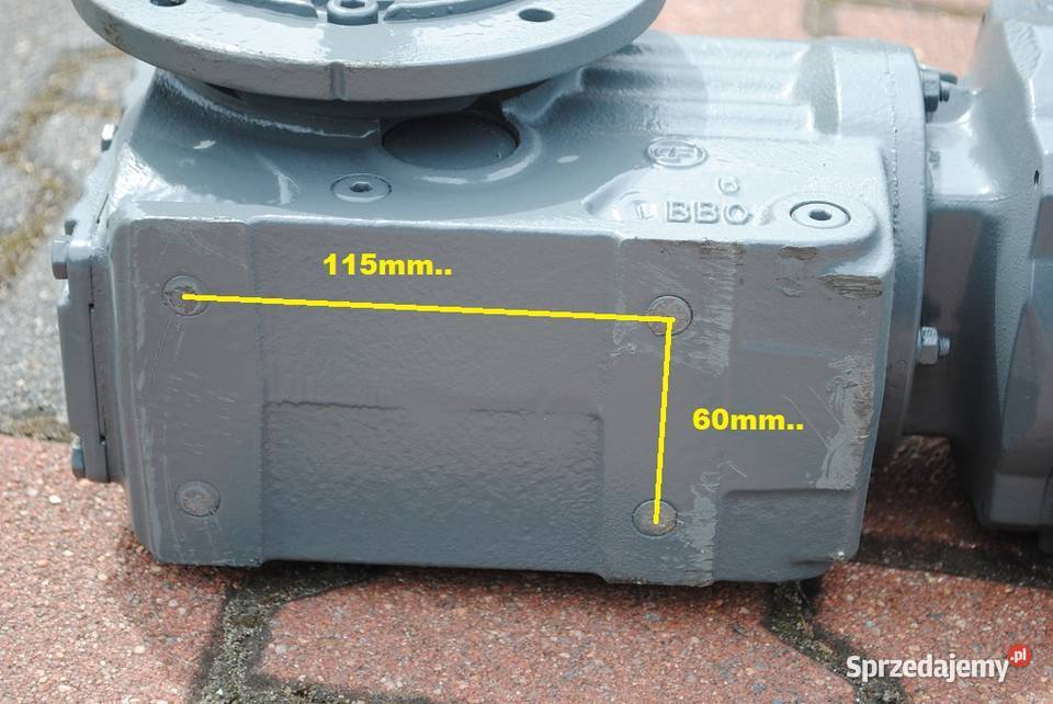 Motoreduktor kątowy 11kw 108obrmin Firmy SEW Kargowa