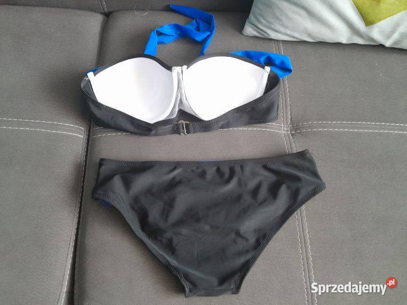 Strój kąpielowy dwuczęściowy czarnogranatowy Siewierz