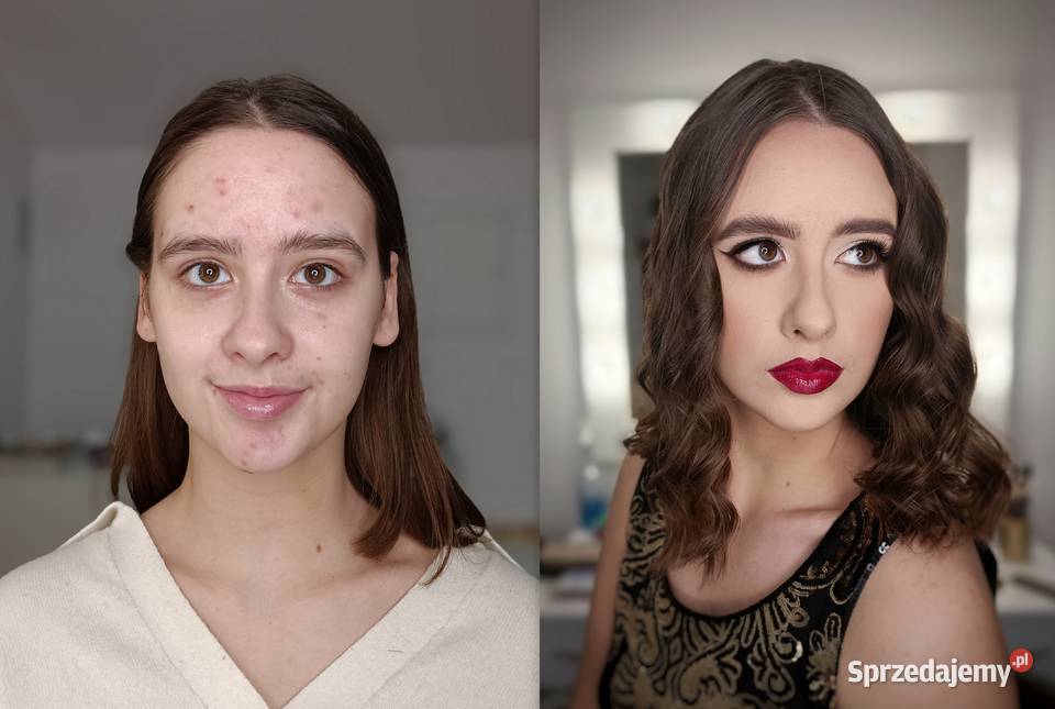 Profesjonalny makijaż okolicznościowy ślubny Dla kobiet Kraków
