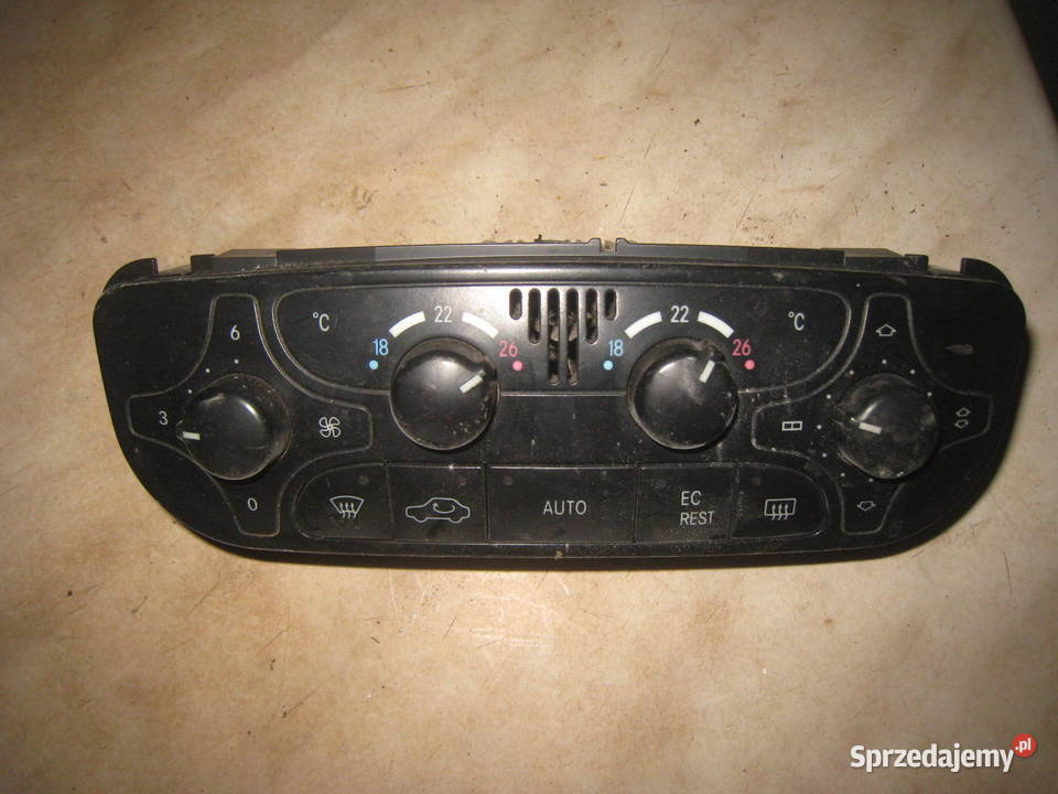Panel sterowania nawiewów klimatyzacji aut Kraków
