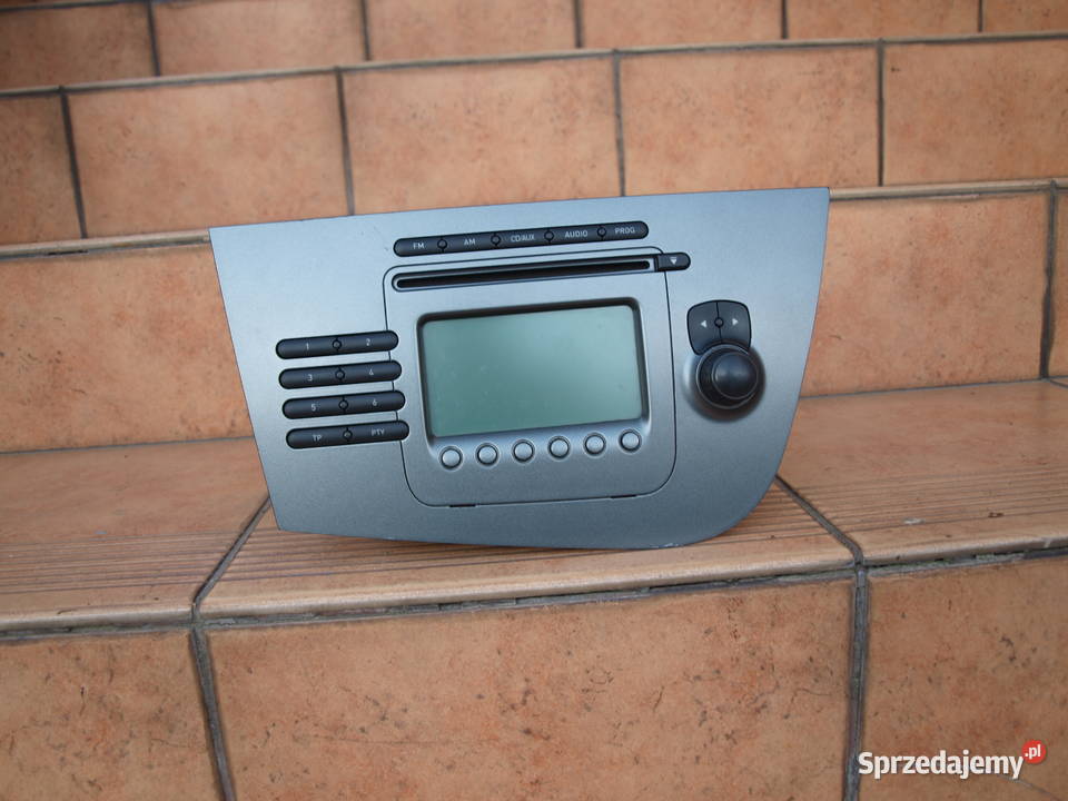 Seat Leon radio CD MP3 oryginalne 2005 2012r osobowe wielkopolskie