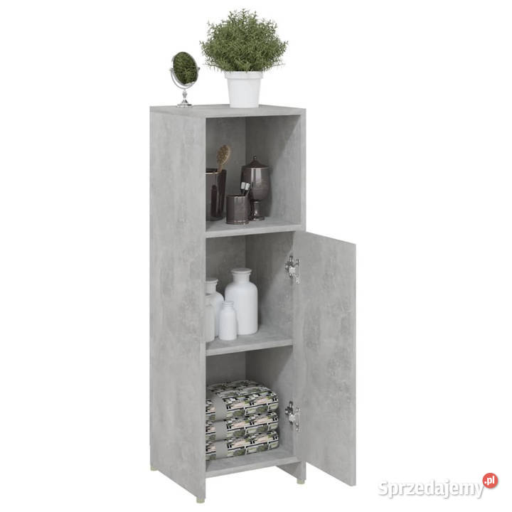 Szafka łazienkowa szarość betonu 30x30x95 Warszawa