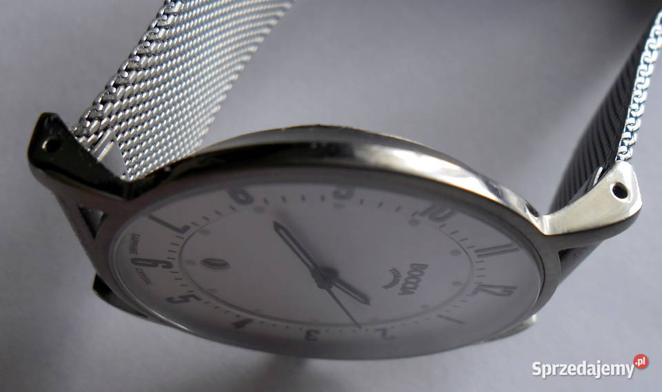 Boccia zegarek kwarcowy wykonany z tytanu kujawsko-pomorskie