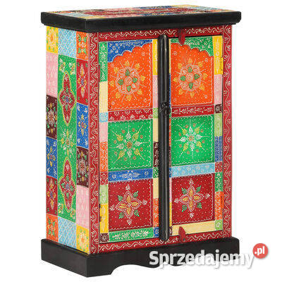 Ręcznie malowana szafka z drzwiami 53x30x75 mazowieckie