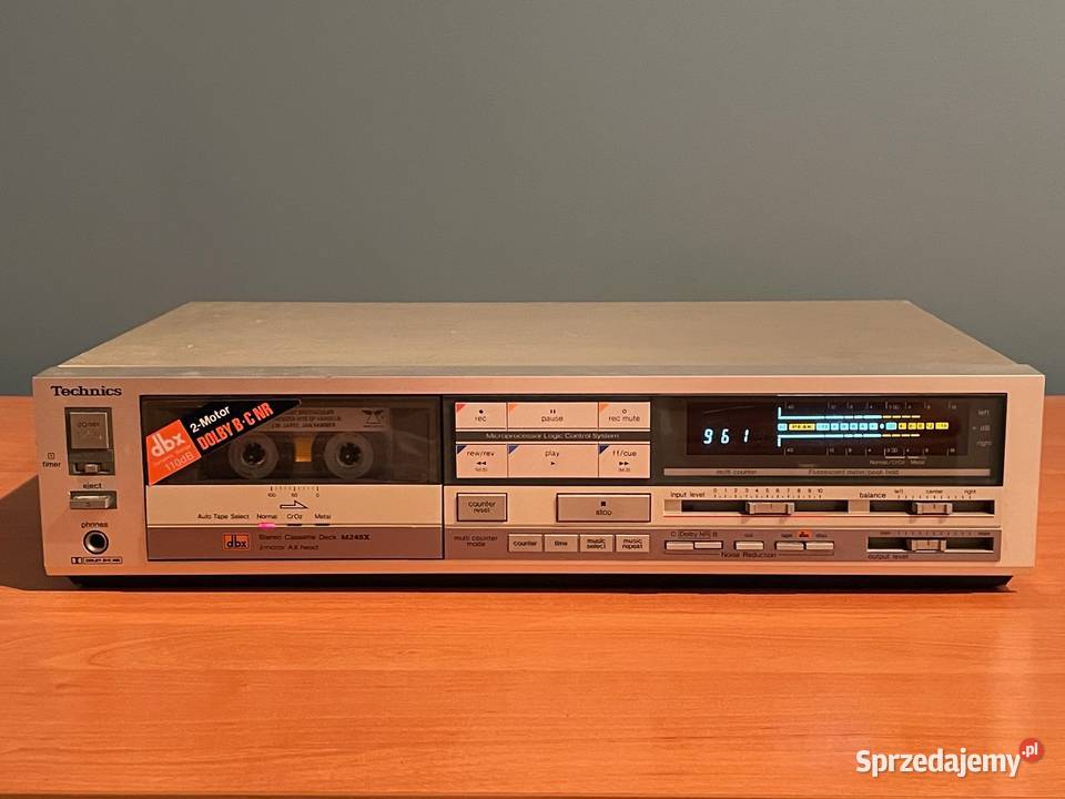 Magnetofon deck Technics RSM245X Dolby BC Dbx Kołobrzeg