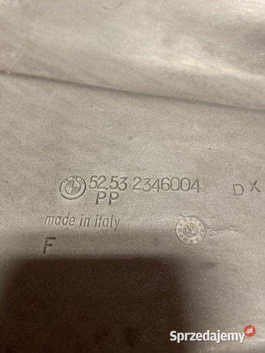 BMW F 650 prawa tylna owiewka osłona C189 wielkopolskie Poznań