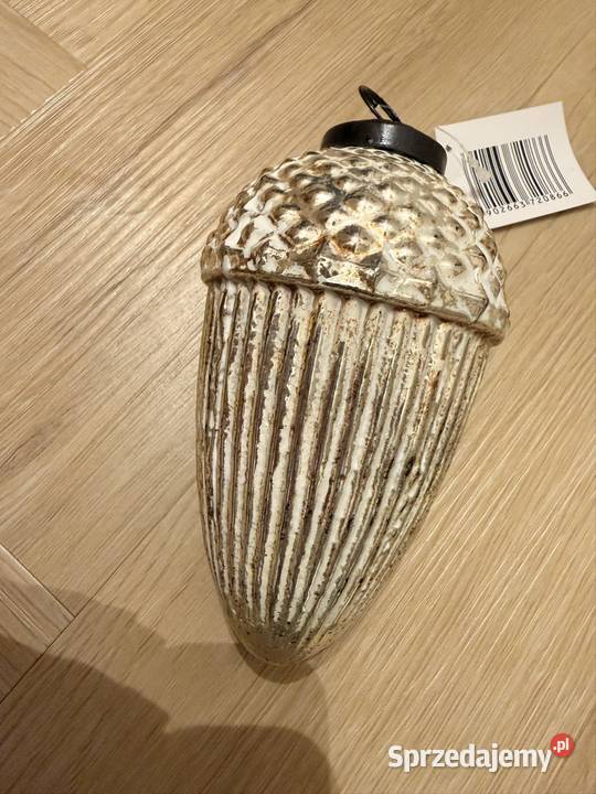 Bombka szklana vintage xl Jaworzno