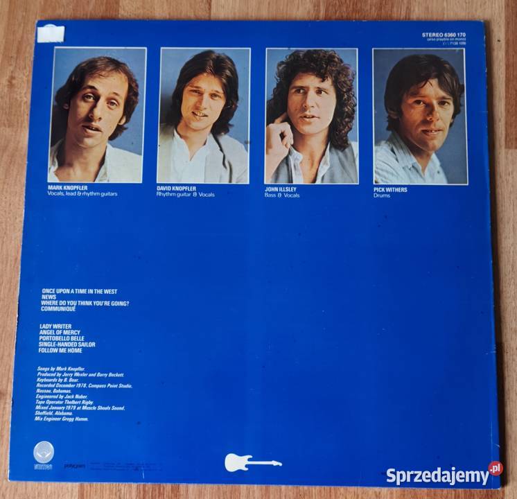Dire Straits Communiqu Vertigo 1 press 1979 1 płyta Muzyka małopolskie