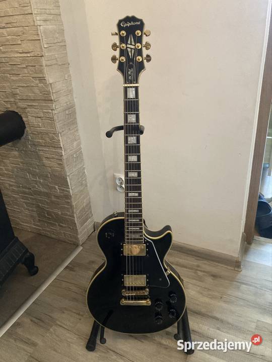 Gitara elektryczna EPIPHONE Les Paul Custom Pro Ilość strun 6 Gitary i akcesoria śląskie Miedary