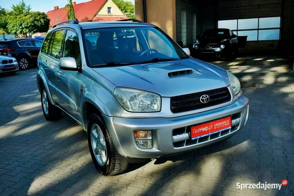 Toyota RAV4 20D4D Klima alu 4x4 serwis 100 2002r ESP Płock
